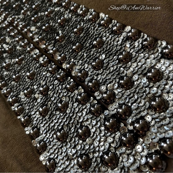 J.Crew Collection *rare* sequin bauble merino wool cardigan sweater - Picture 5 of 9